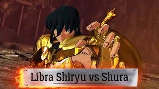 Saint Seiya: Soldiers Soul - Libra Shiryu vs Shura (God Cloth) (3 Round)