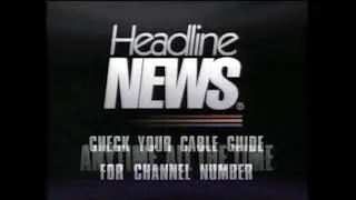Headline News (Now HLN) Promo - A Views Guide to Headline News (1989)