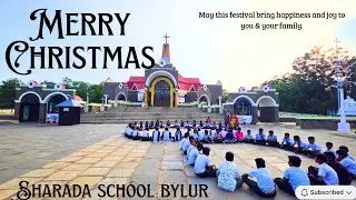🎄Merry Christmas from Sharada School Bylur! 🎄✨ | Student Celebration Bellary