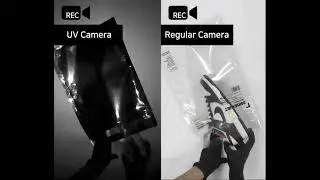 SHOEVJET Zipper Bag UV Protection test