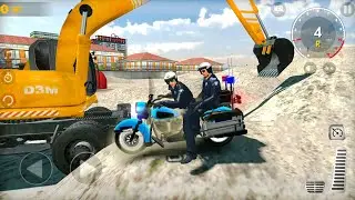 2 Police Officers Drive A Bike - Real Motorcycle Simulator 2021 #2 - Android Gameplay