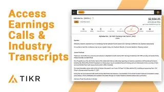 How to access earnings calls & industry conference transcripts for public companies globally