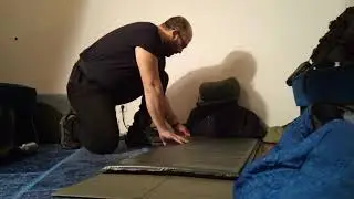 MultiMat 35S high strength military self-inflating sleeping mat demonstration and review