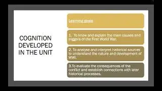 CLIL SESSION - WILSON'S 14 POINTS: SHAPING PEACE AFTER THE GREAT WAR