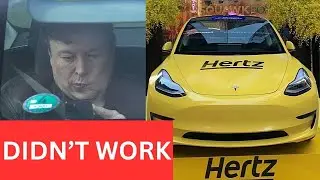 Tesla Didn't Work For Hertz, The Rental Company Tried Vainly Mitigate The Problem