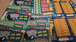 Mix Zdrapek Lotto Ale się porobiło 😁🙂