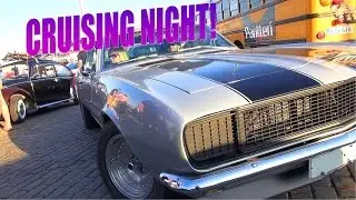 Helsinki Cruising Night 7/2016 - Legendary Muscle Cars & V8 Sounds!