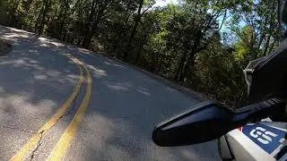 NO WIND NOISE! Riding Alabama State Route 33 on my BMW 1250 GS Adventure Trophy GoPro Hero 8 Black