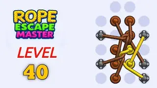 Rope Escape Master Level 40 walkthrough solution 