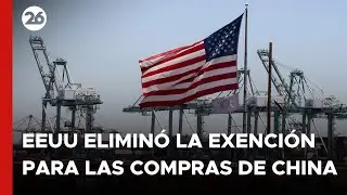 EEUU elimin&oacute; la exenci&oacute;n para las compras de China y Hong Kong