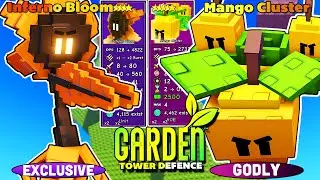 GARDEN TOWER DEFENSE UPD ADMIN ABUSE COM NOVO INFERNO BLOOM E MANGO CLUSTER, VALE A PENA! (SHOWCASE)