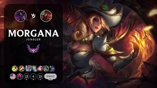 Morgana Jungle vs Wukong - NA Master Patch 13.4