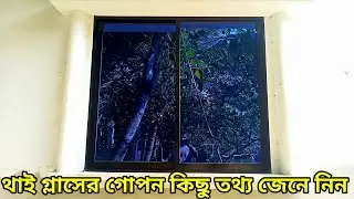 থাই গেলাস। থাই জানালার কাজ। thai glass price. 