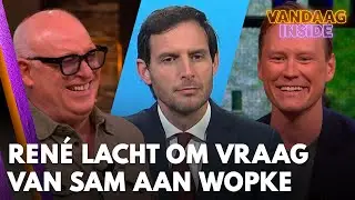 Ren&eacute; gaat stuk om vraag van Sam Hagens aan Wopke Hoekstra | VANDAAG INSIDE