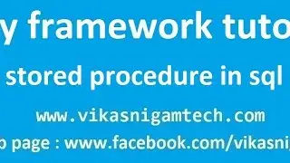 create stored procedure in sql server with parameters | entity framework tutorial