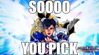 So You Pick Chun Li - Blue Phoenix Ranger