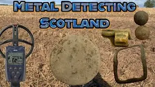Metal detecting Scotland medieval stirling medieval buckle lead token & more xp deus 