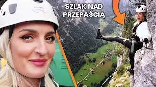 Dobrze, że nie mam lęku wysokości 😱 VIA FERRATA, zipline i mosty w Szwajcarii | Magda Malaczyńska