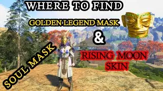 Where to find GOLDEN LEGEND MASK and RISING MOON SKIN - [SOULMASK]