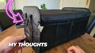FORTEM SUV Trunk Organizer, Car Organizer, Collapsible Multi-Compartment Storage Bag