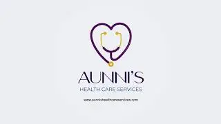 B-EZ Graphix | Aunni's Healthcare Services - Logo Animation Reveal