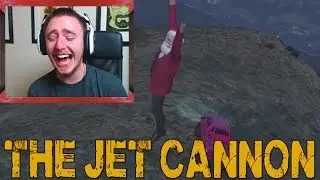 THE JET CANNON! (GTA V Online w/ Goldy & Friends)