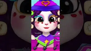 ⚡️FLASH WARNING⚡️ cute transformation My Talking Angela 2