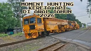 MOMENT HUNTING KERETA API DI AWAL TAHUN 2026