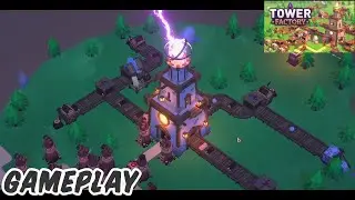 Tower Factory Demo Gameplay Steam Next Fest October 2024 Livestream Highlight