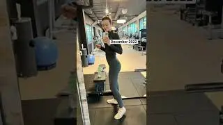 Glute growth journey as a 5&rsquo;7 tall girlie #glutegrowth #glutegains #glutetraining