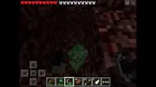 Minecraft Pocket Edition 0.7.4- Forcing creeper to explode!