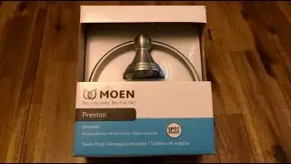 Moen Preston Brushed Nickel Shower Ring (DN8486BN) Unboxing, Installation, and Review
