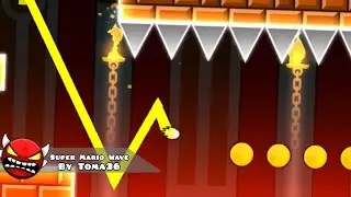 Super Mario Wave by Toma36 100% - INSANE DEMON - Geometry Dash