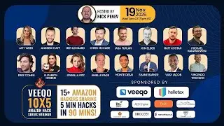 10x5 Amazon Hacks Series Webinar Nov 19