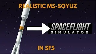 MS-Soyuz Realistic Rocket in Spaceflight Simulator