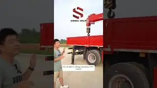 6X4 SINOTRUK HOWO Truck With Palfinger 18Ton Telescopic Boom Crane