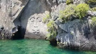 Boat Cruise on the Beautiful Taupo Lake, New Zealand