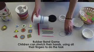 Developing Fine Motor Skills with Household Items