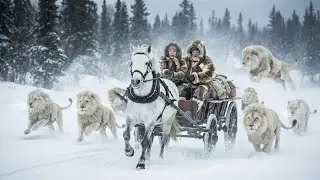 90 Year Old Couple vs White Lion Pack in &minus;71&deg;C Yakutia Blizzard