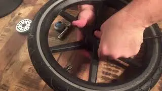How to Disassemble and Fix a Thule Glide / Urban Glide Rear Wheel: Ball Bearings, Axle etc.