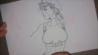 Inktober2017 Day9 Cammy StreetFighter