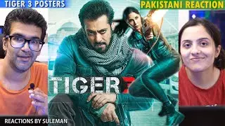 Pakistani Couple Reacts/Review Tiger 3 New Posters | Trailer Release Date | Salman Khan | Katrina K