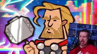 НАСТОЯЩАЯ ВЕРСИЯ ТОР (The Ultimate &ldquo;Thor&rdquo; Recap Cartoon) | РЕАКЦИЯ НА Cas van de Pol