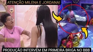 BBB 26: PRODU&Ccedil;&Atilde;O INTERV&Eacute;M MILENA PERDE A NO&Ccedil;&Atilde;O QUEBRA MAQUIAGENS E PARTE PRA CIMA DE JORDANA