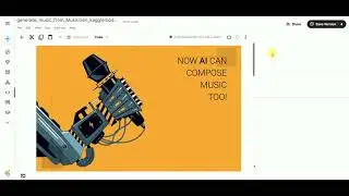 Generative Ai: Text to music using Music Gen Kaggle Model