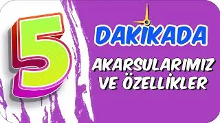 5dk'da AKARSULARIMIZ VE ÖZELLİKLERİ
