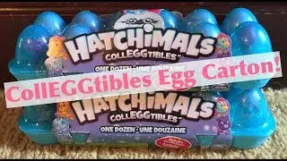 Hatchimals CollEGGtibles Season 2 Egg Carton One Dozen Surprise Eggs &ndash; Unboxing, Review & Giveaway!