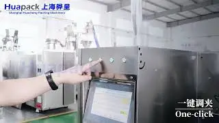 HUAPACK Automatic pouch size adjusting packaging machine ,Just one click,automtic adjust