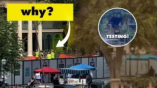 Imagineers going IN? + Log testing at Tianas | Disneyland Construction 05-20-2024