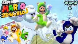Super Mario 3D World Switch Partie 6 : Luigi et le vide le grand amour 